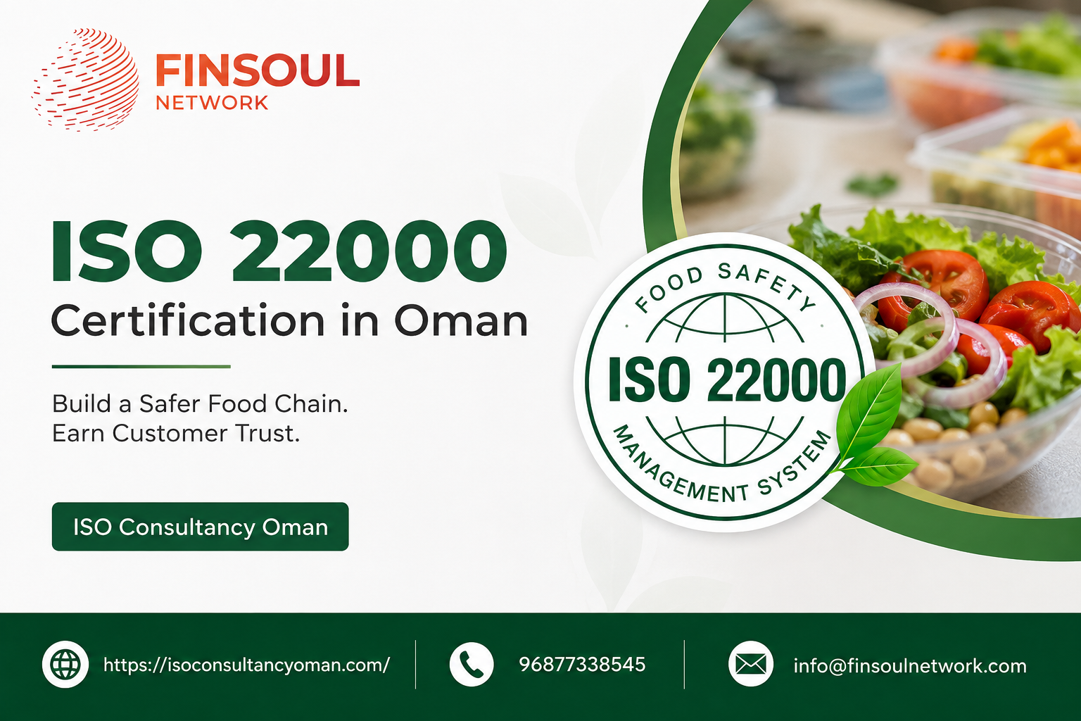 ISO 22000 Certification in Oman: Complete Guide to Food Safety Management Systems
