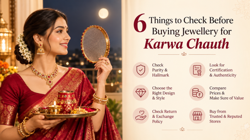 6 Things to Check Before Buying Gold Jewellery for Karwa Chauth