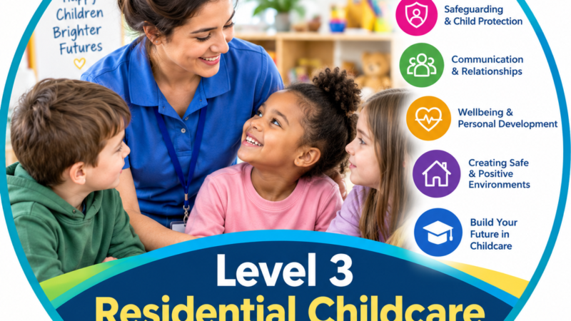 Level 3 Residential Childcare – Develop Your Childcare Skills