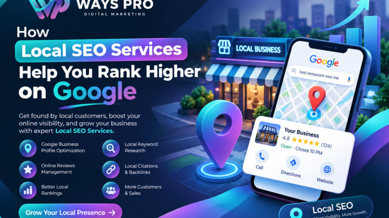 How Local SEO Services Help You Rank Higher on Google