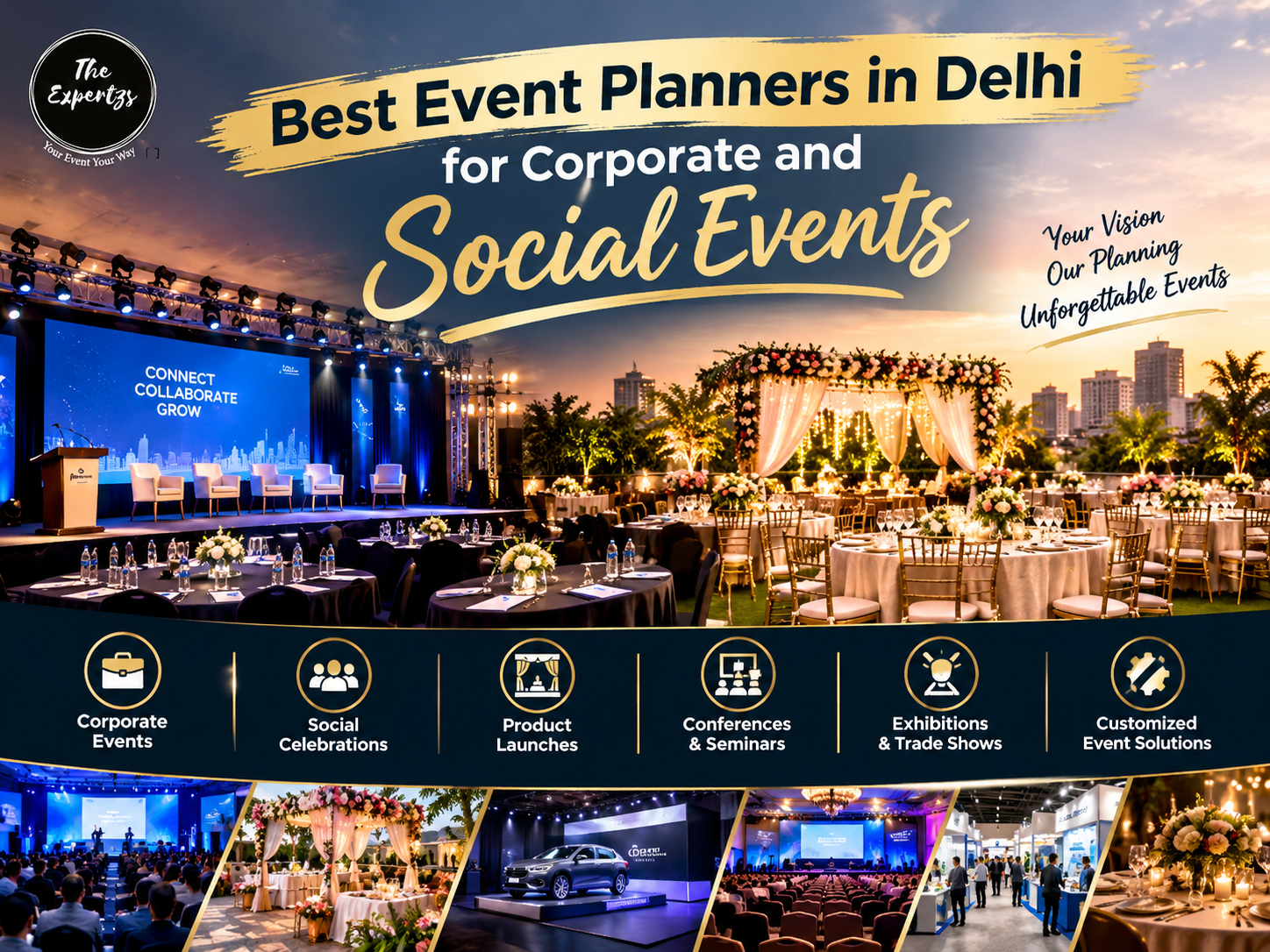 Best Event Planners in Delhi for Corporate and Social Events