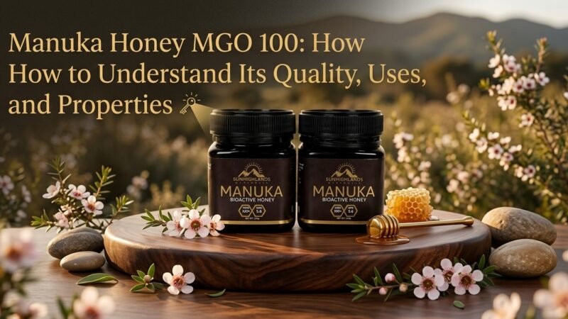 Manuka Honey MGO 100: How to Understand Its Quality, Uses, and Properties