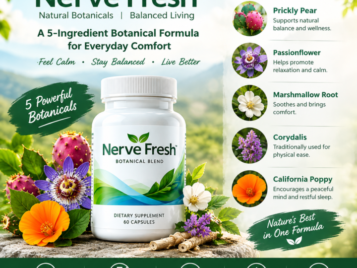 Nerve Fresh: Exploring Its 5-Ingredient Botanical Formula & Current Offer