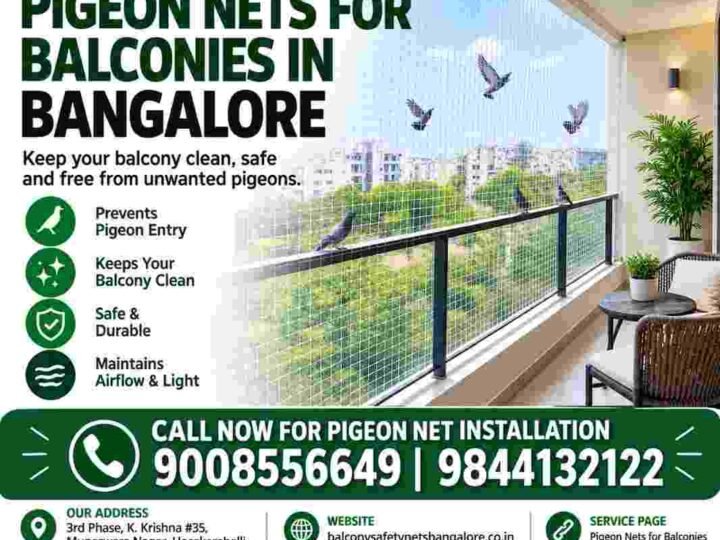 pigeon nets for balconies in bangalore