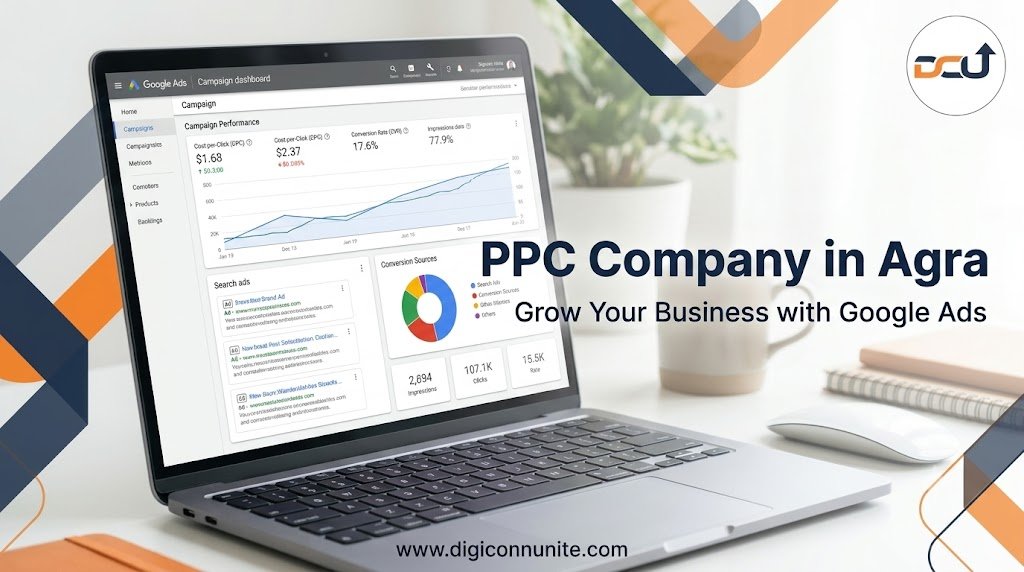 PPC Company in Agra: How Digiconn Unite Helps Businesses Reach the Right Audience