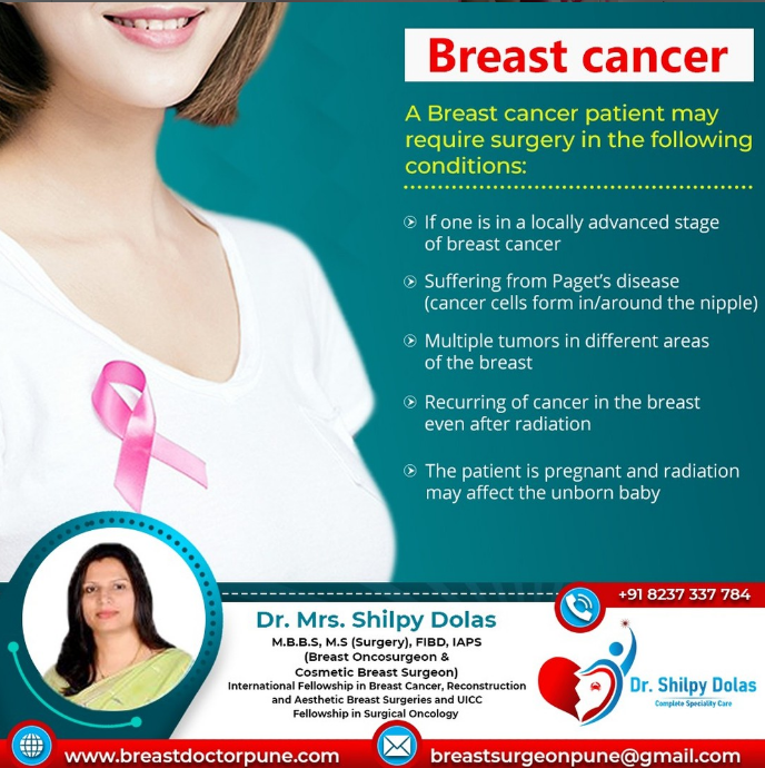 best breast cancer surgeon in pune advanced therapeutic care Dr. Shilpy Dolas