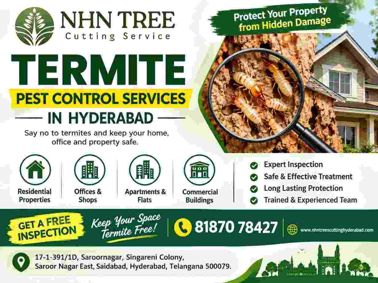Termite Pest Control Services in Hyderabad