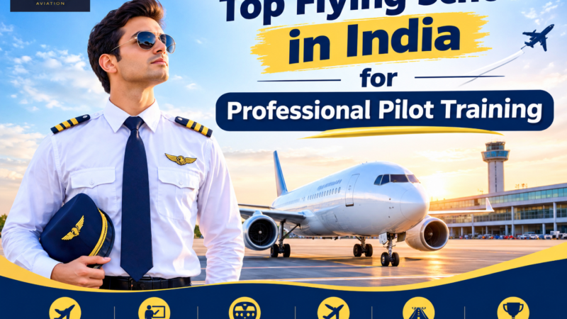 Top Flying Schools in India for Professional Pilot Training