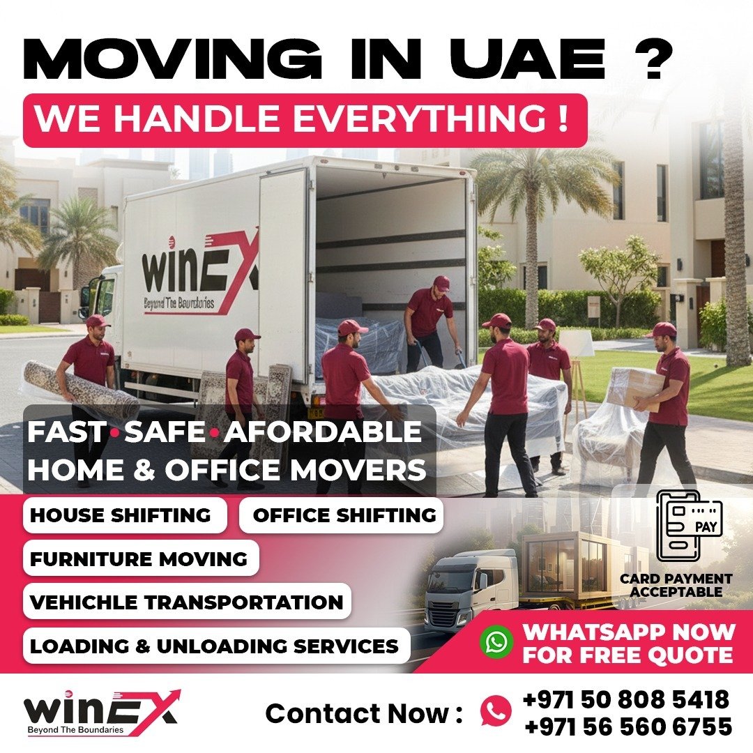 Professional Movers and Packers in Dubai